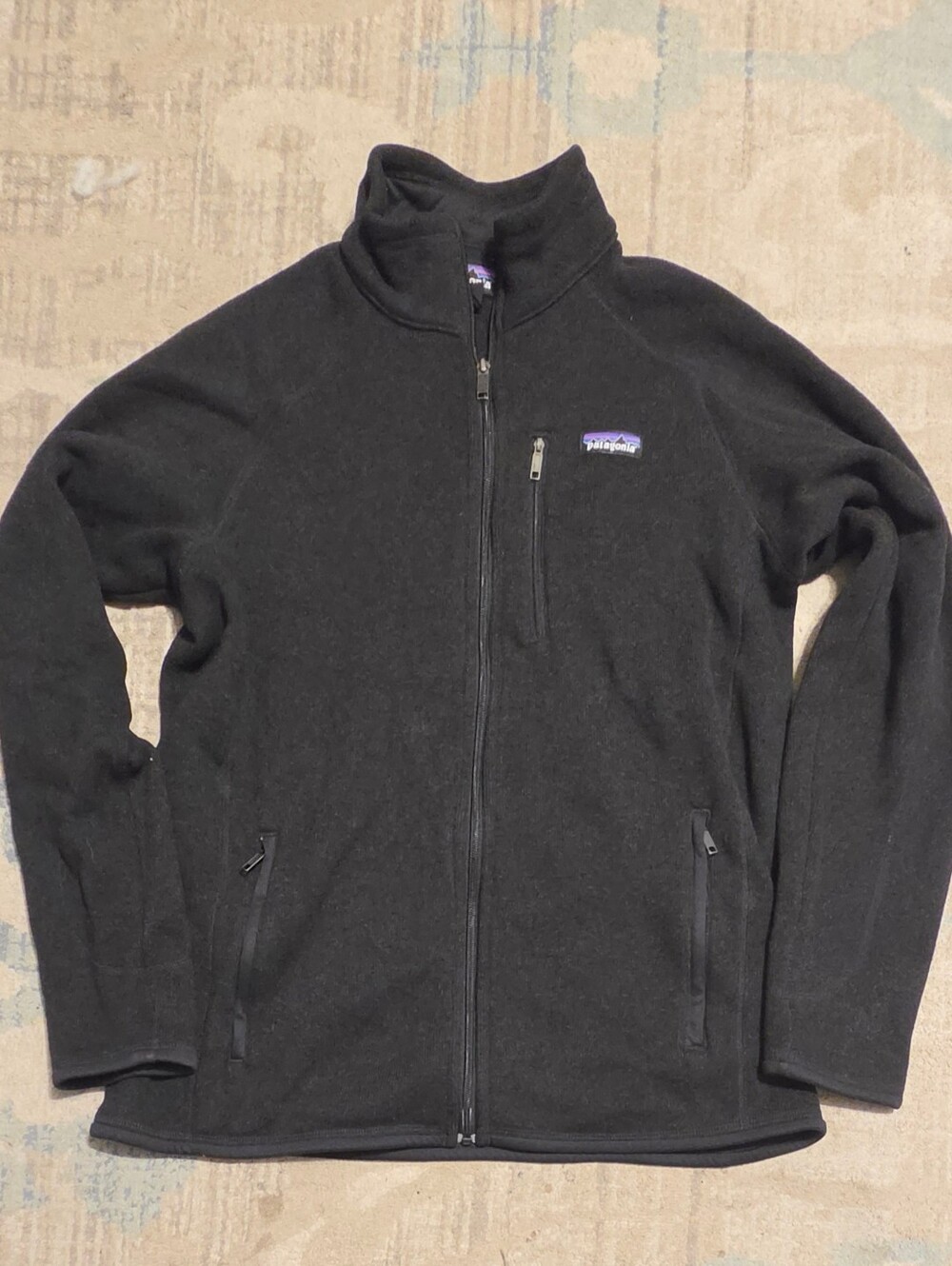 Patagonia Better Sweater Fleece Jacket. Black. Size L.